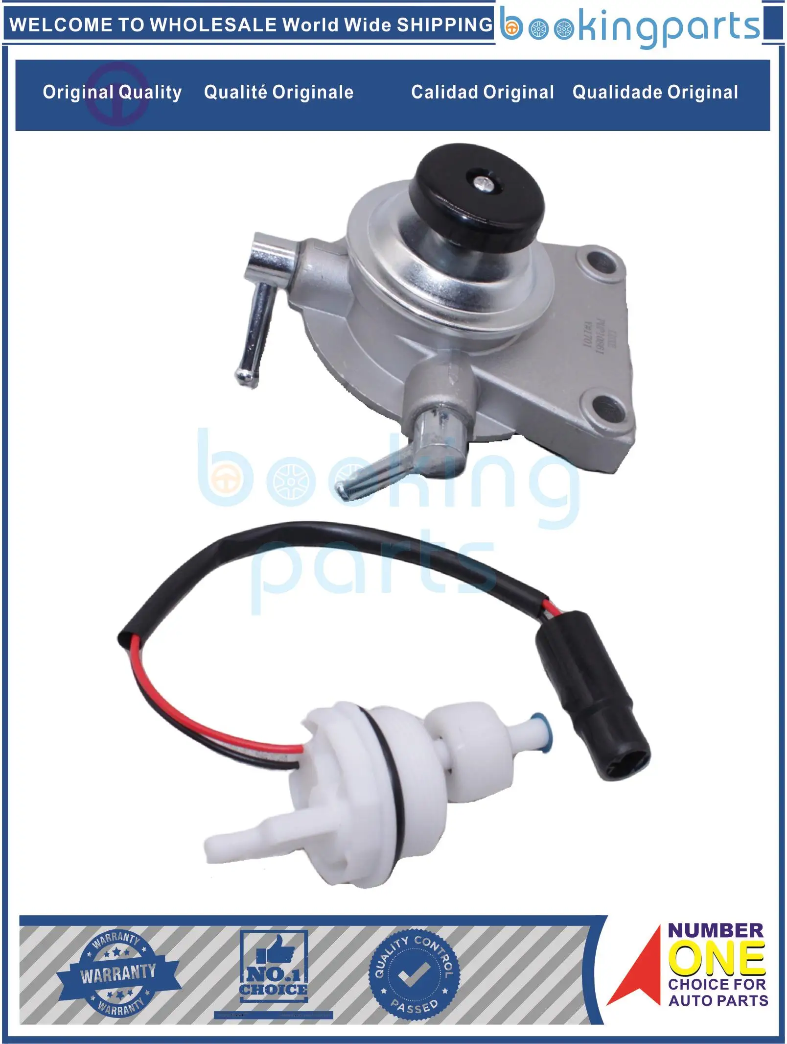 PUP10861(W/SENSOR),FUP19500[ASSY],FUP10861[W/SENSOR],2330154460 Fuel Filter Prime Pump For TOYOTA HIACE 88-94 W/SENSOR