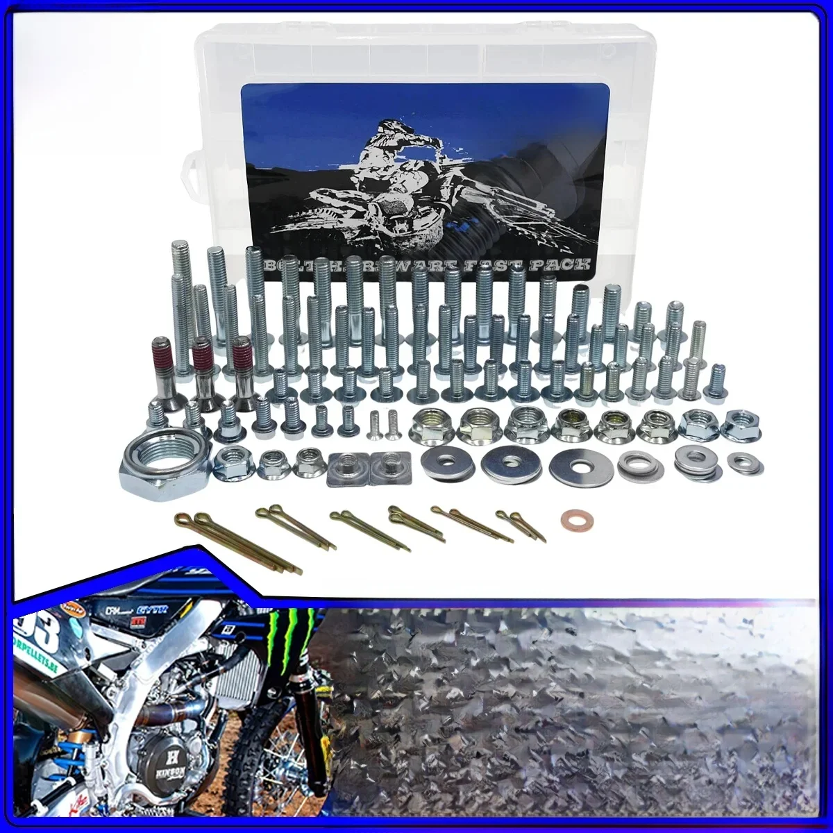 AliExpress PRO AODB Motocross screw Hardware Bolt Full Plastics Fastener Kit For Yamaha YZ WR 65 85 125 250 For KTMXCF SXF EXC SX XC  EXCF Dirt Bike