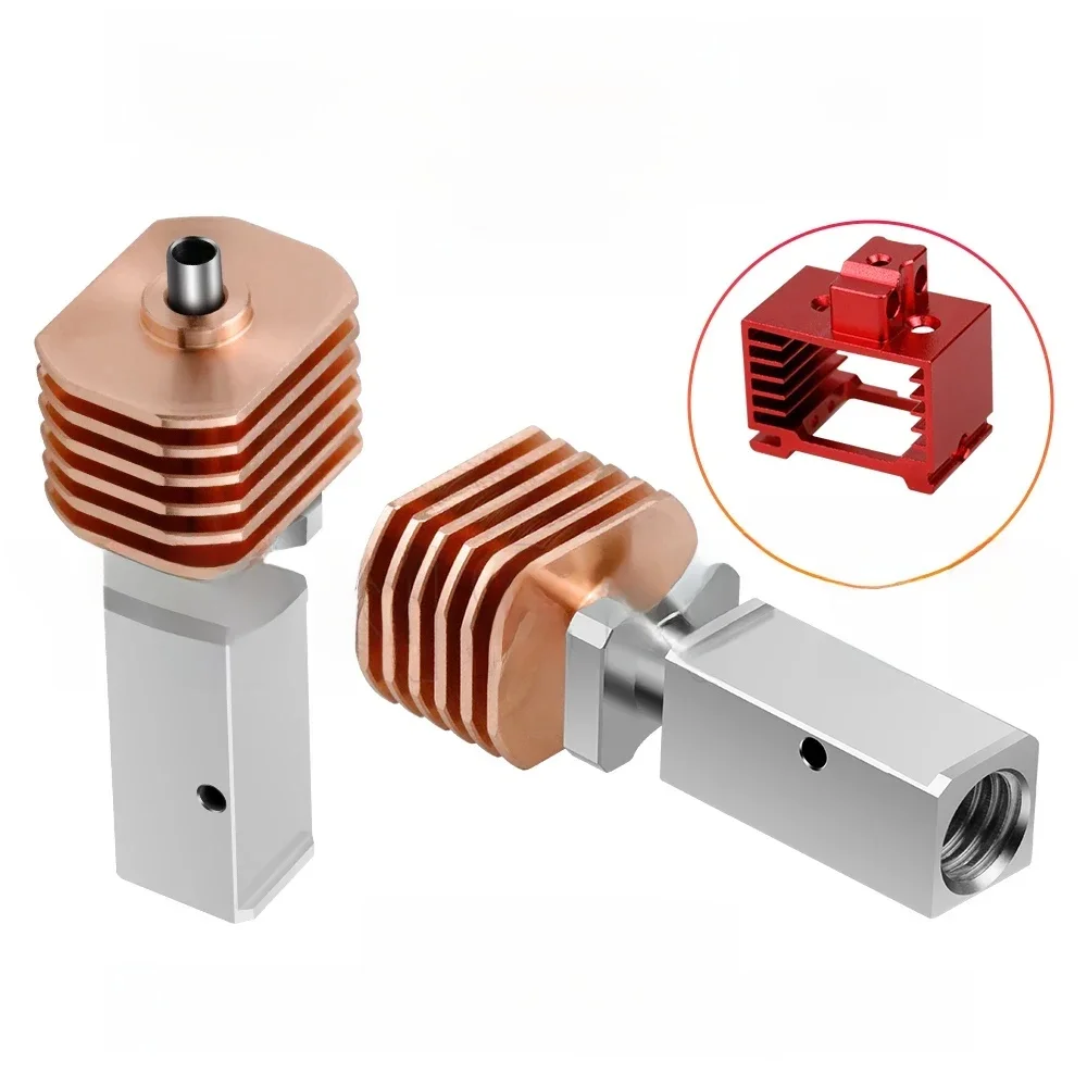 Dla BambuLab P1S P1P X1 X1C Upgrade Hotend Kit Radiatory Gardło TZ V3.0 Dysza Głowica drukująca Termistor Akcesoria do drukarek 3D — zdjęcie produktu 7