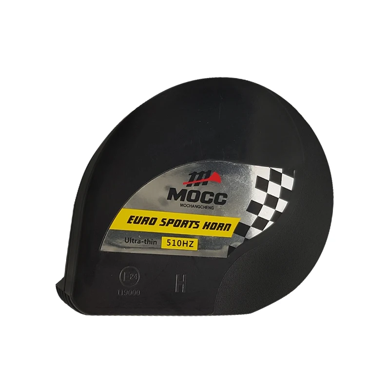 MOCC motorcycle Eurosport horn 510Hz slim craction claction écues Horn E-horn