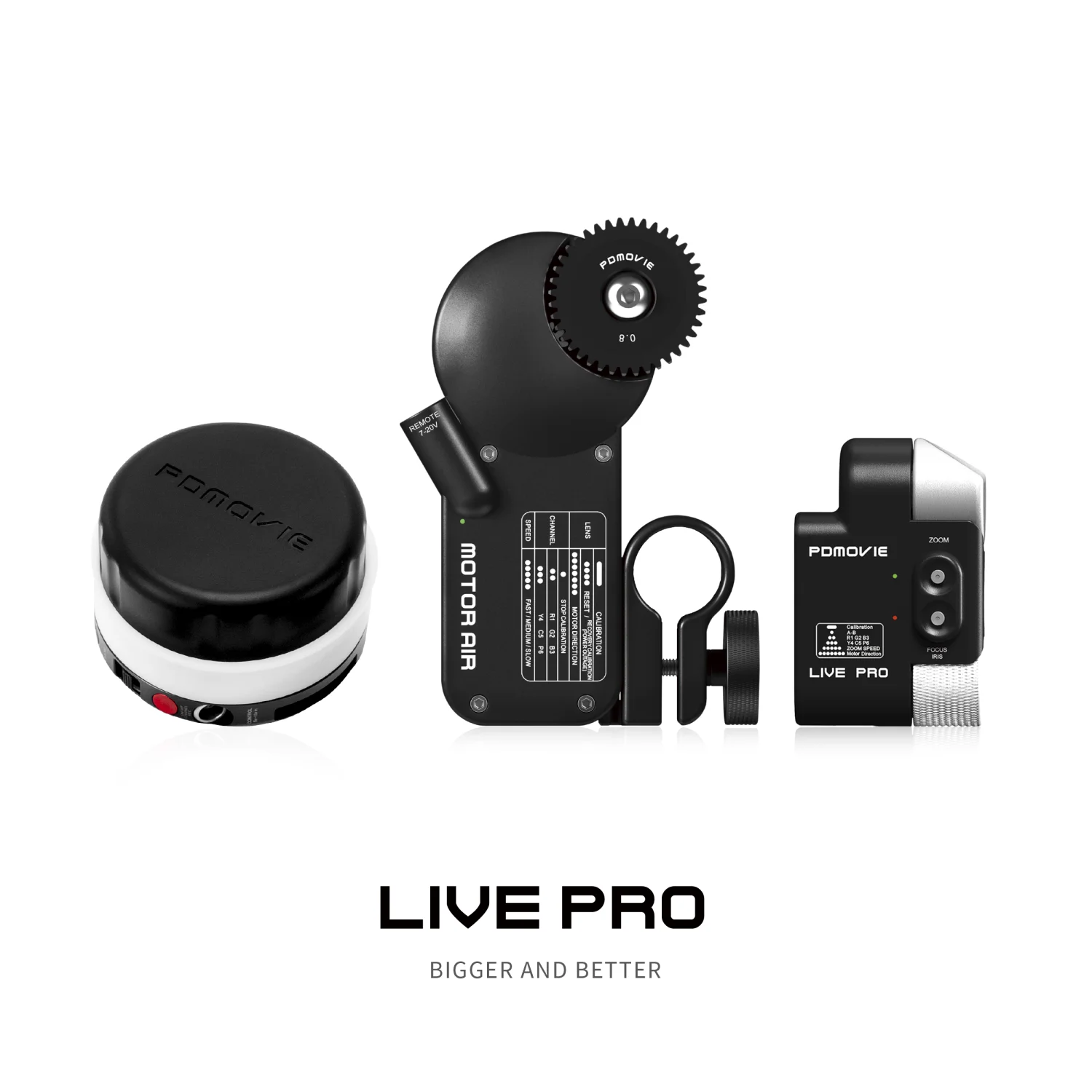

PDMOVIE LIVE PRO Wire Follow Focus Lens Control System