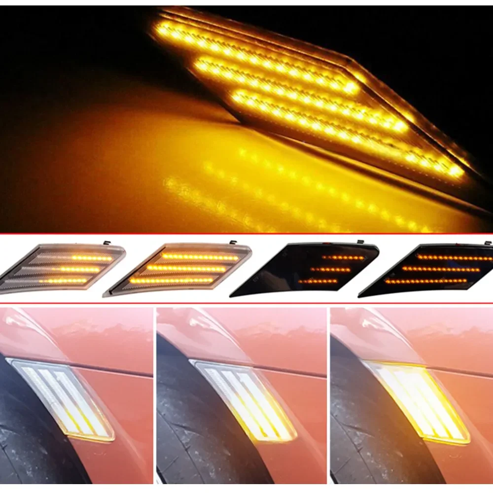 2x LED Dynamische Blinker Licht Für Toyota 86 FT86 GT86 Seite Marker Anzeige Sequentielle Lampe Für Scion FR-S für Subaru BRZ