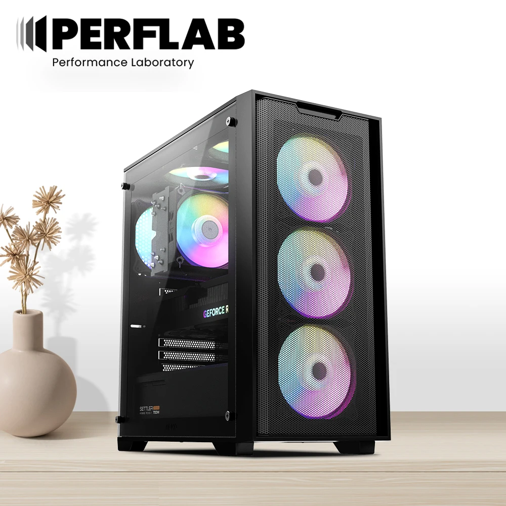 Intel I5-14400F Rtx5070 بطاقة رسومات كمبيوتر الألعاب Geforce حافظة كمبيوتر مجمعة لسطح المكتب