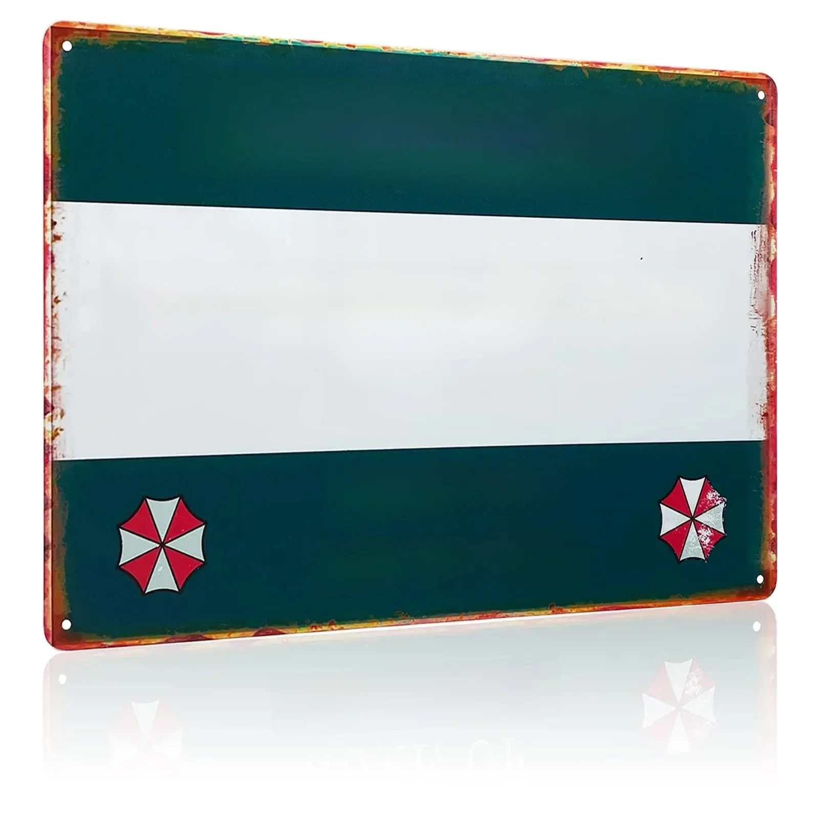 Panneau en étain en métal, personnalité rétro, résident, bienvenue dans la ville de raton laveur, panneau de parapluie pour la maison, panneau en fer, décoration en métal de Style