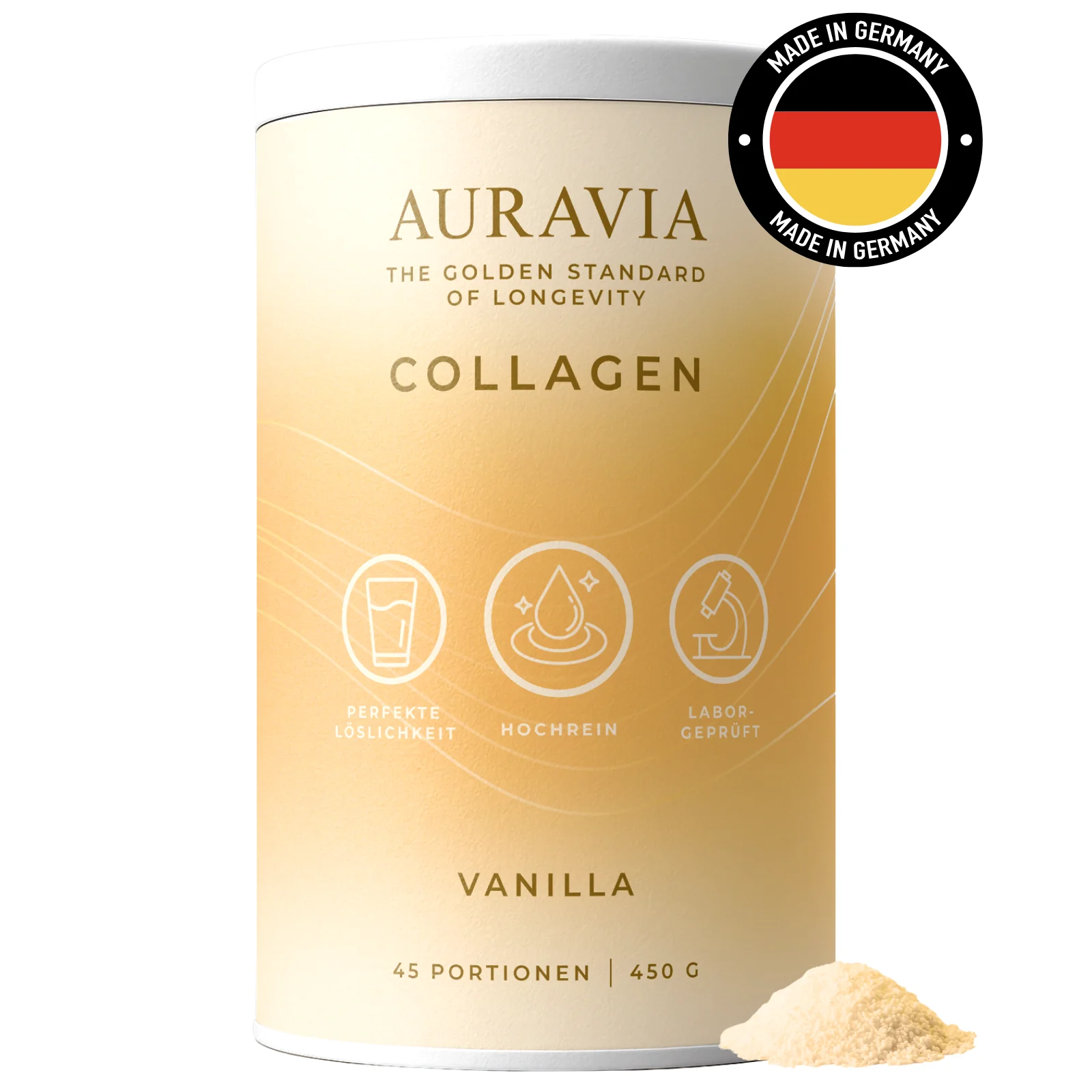 Auravia Kollagenpulver 450 g – Collagen Powder …