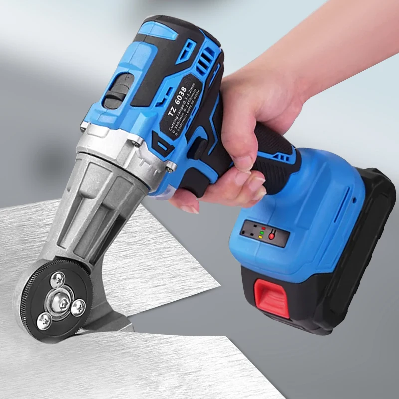 Cordless Plate Cutter Electric Metal Sheet Cutting Nibbler Saw Metal Punch Scissors Power Tools For Makita 18V Battery