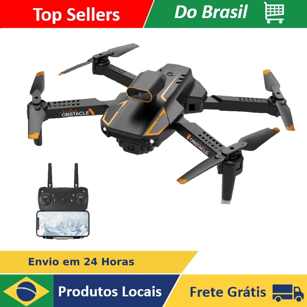 Professional Drone S91 Camera 4K HD Flight 360 Wi-Fi 5GHz Sensor Anti Collision Headless High Stability