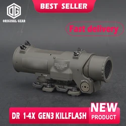 DR 1-4X GEN3 Scope Killflash