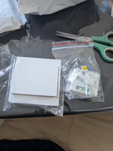 Mini 433MHz Smart Light Switch,50m Self Powered Wireless Wall Switch No Need Battery,110V 220V Mini RF Module,for Home Appliance photo review