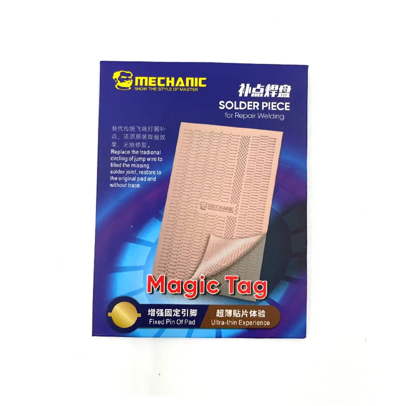 Mechanic Magic Tag Dot Repairing Welding Spot For Phone Motherboard Ultra-thin Solder Piece Repair Welding Point Pad