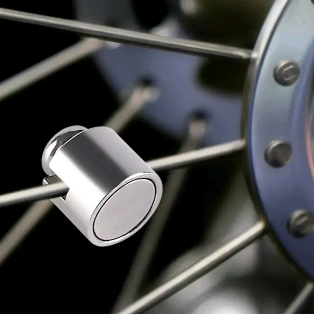 Aimant universel pour compteur de vitesse, 1 pièce, aimant à rayons pour vélo, odomètre, Train, vélo, GPS, capteur d'ordinateur, roue magnétique, pièces de cyclisme