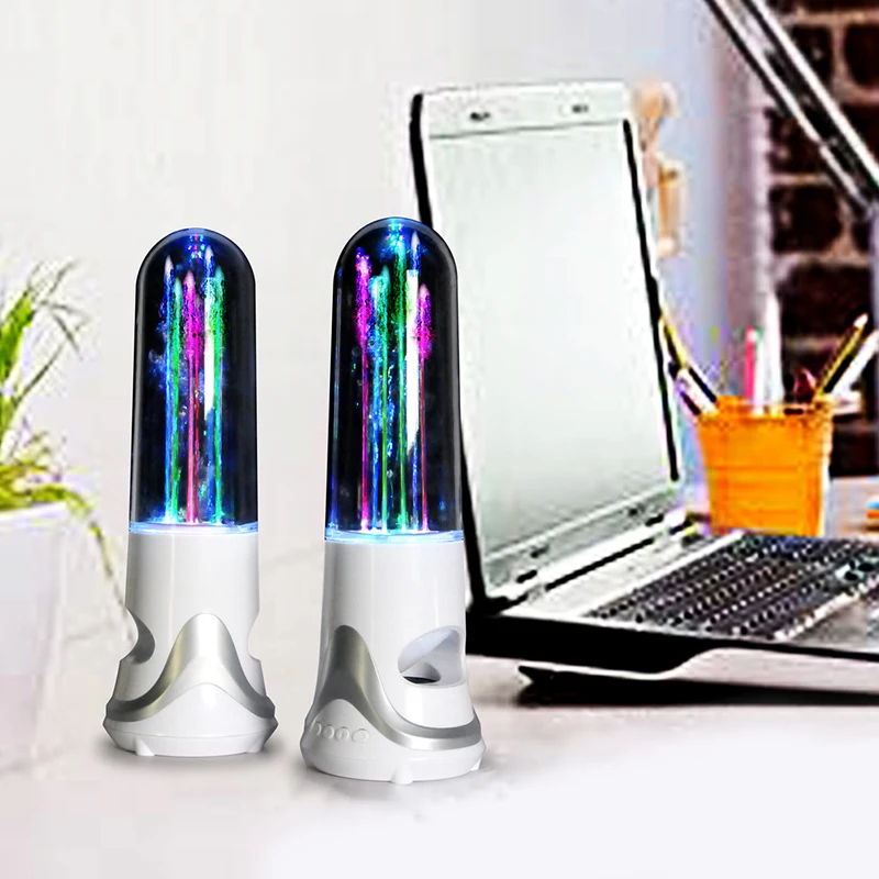 Bluetooth Audio Creative Charging Computer Colorful Fountain Water Dance Speaker Subwoofer Wireless Mini