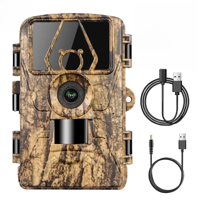 8K WiFi waterdichte trailcamera PR801W 60MP ondersteunt APP-weergave voor buitenjacht, nachtzicht en boerderijbewaking - afbeelding 2