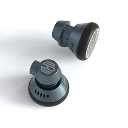 Flat-headphone 15.4mm Wind Chime Shape Dynamic Drive Customization 3D Printing Aluminum Alloy Detachable MMCX Interface Housings