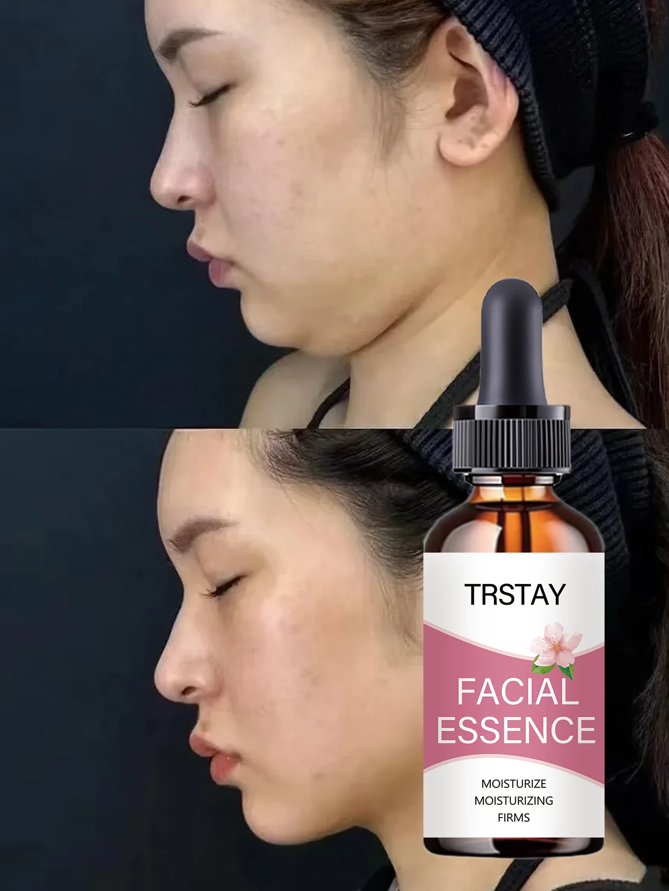 Aceite facial hidratante para iluminar y rellenar la piel con hidratación reafirmante para mejorar el brillo y la elasticidad para una joven