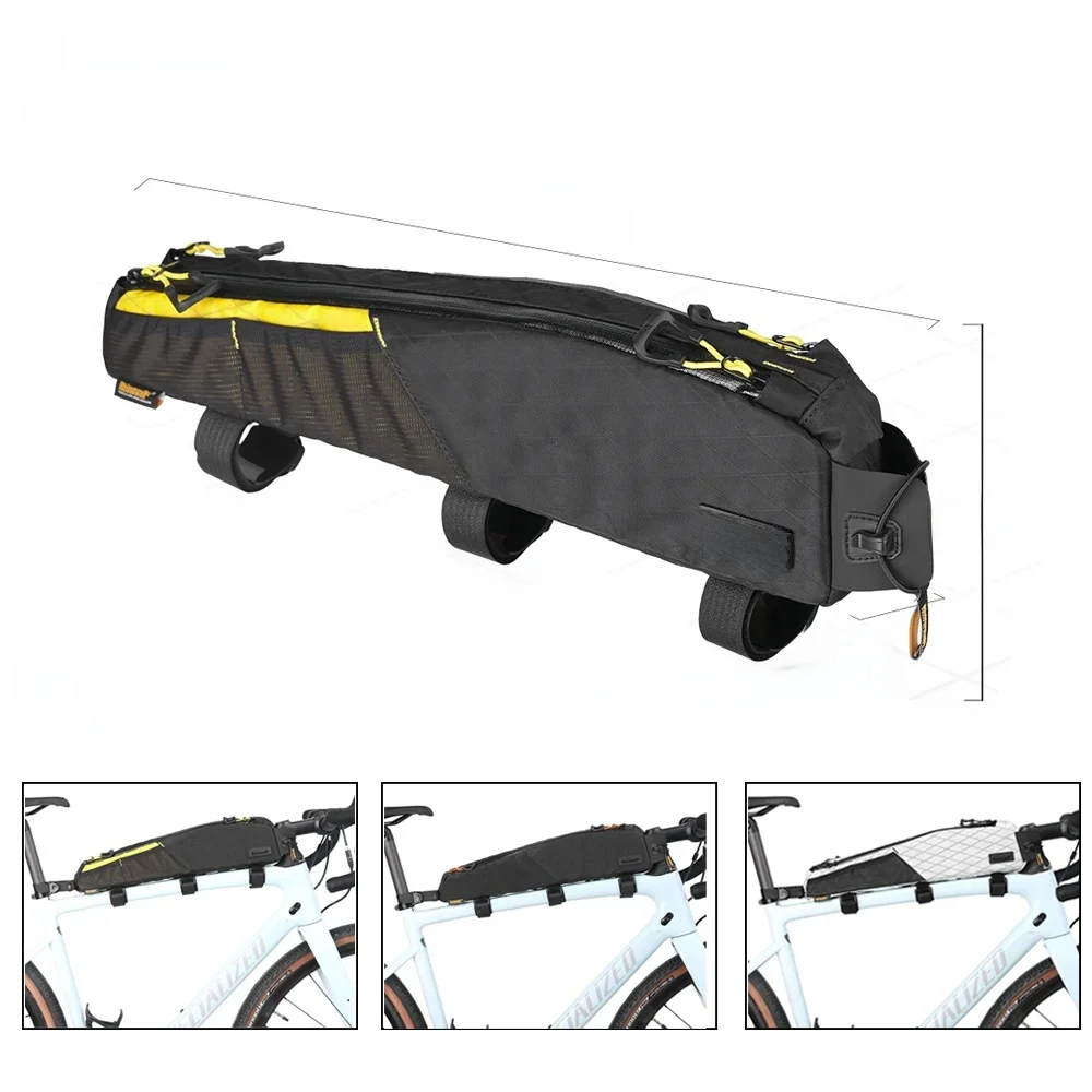 AliExpress Rhinowalk BIke Extra Long Top Tube Bag Large Water-Resistant Bikepacking For MTB&Road Bike With 18 Inch Or Larger Frame Length
