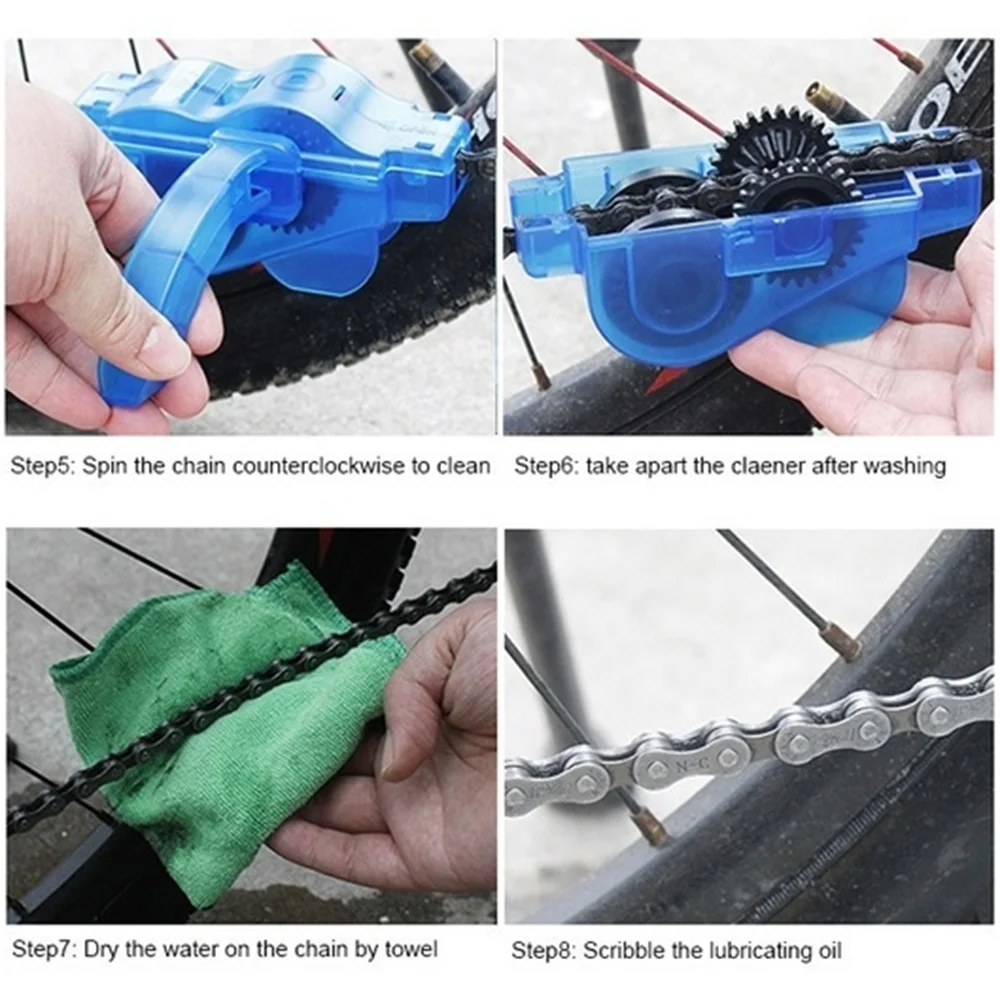 Car Accessories Bicycle Chain Washing Machine Clean Bicycle Maintenance Chain Cleaner