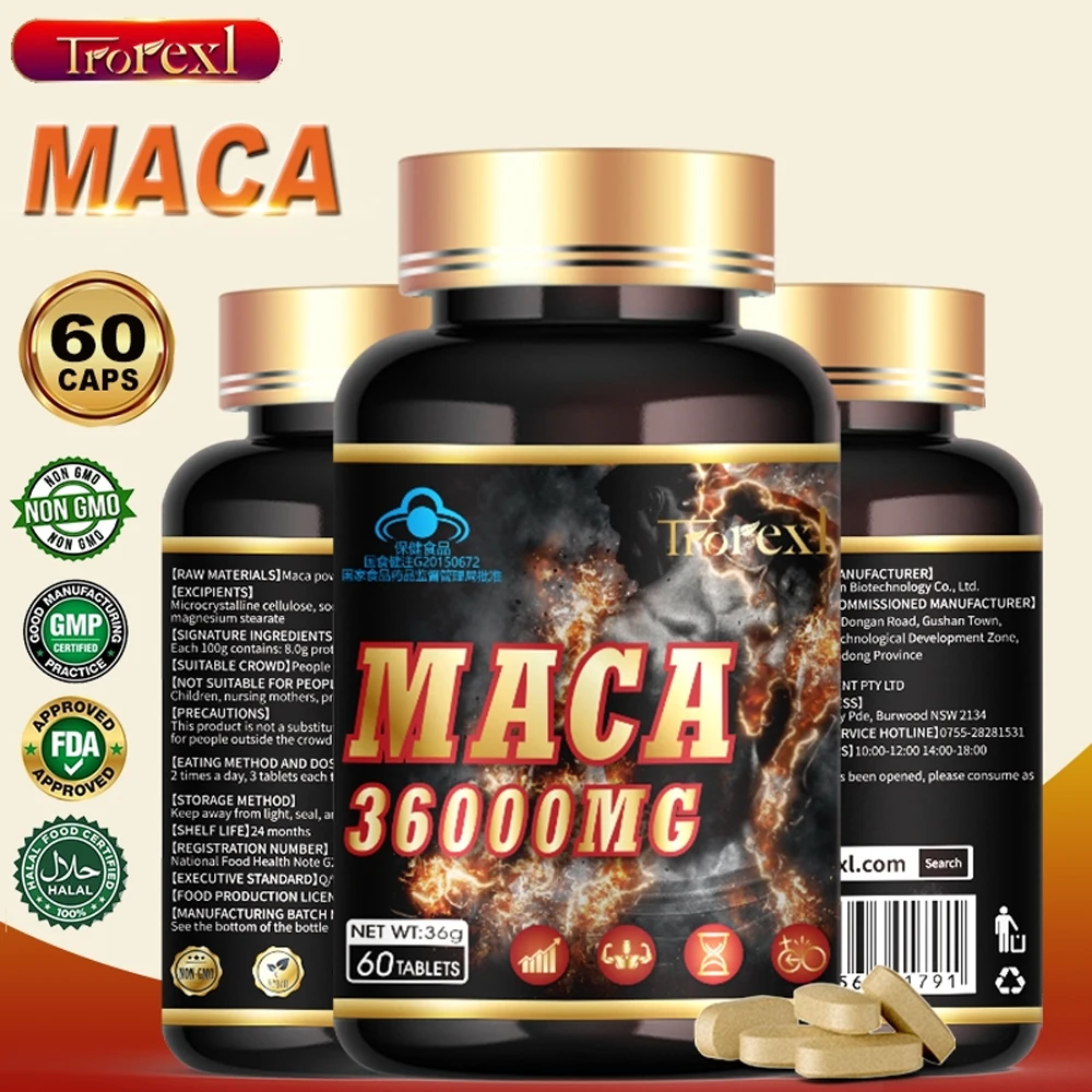 Trorexl Natural Maca Pills Improve Immunity American Ginseng Extract