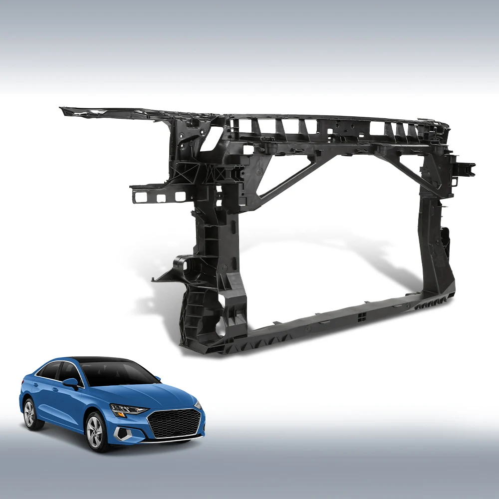 

Crossdesign Car Radiator Support Core Fit for 2021 2022 2023 2024 Audi A3 Quattro 8Y0805588 New Plastic Black Durable Sturdy