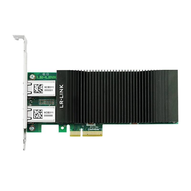 Imagem -04 - Lr-link 2002pt-poe 802.3at Gige Cartão de Interface Gigabit Ethernet Poe Mais Quadro Grabber Nic Pci-express 2xrj45 Intel I350