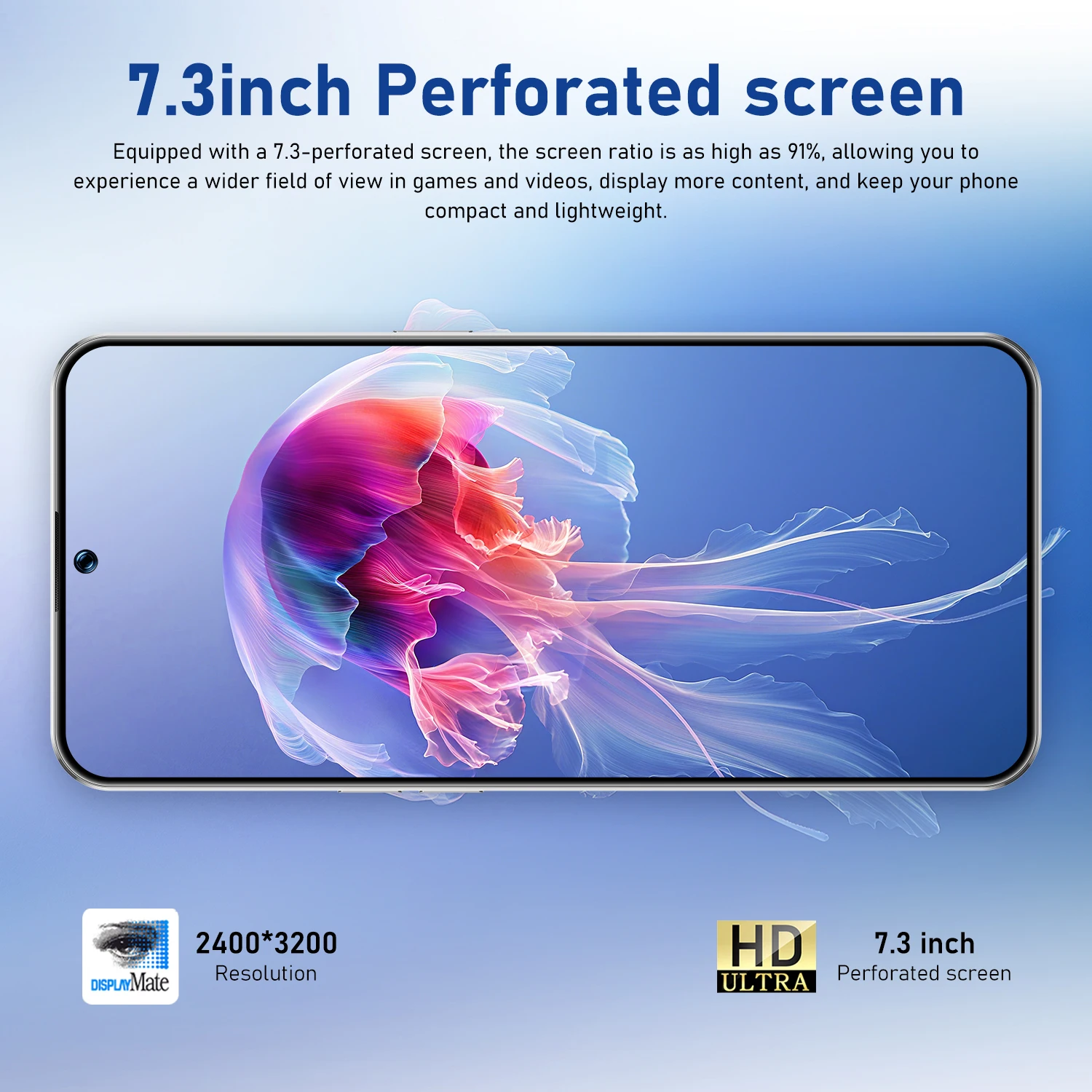 2025 الأصلي الوسادة GT30 برو الكمبيوتر اللوحي 7.3 بوصة HD 4K أندرويد 15 16GB + 1 تيرا بايت 7800mAh بطارية 4G 5G المزدوج سيم بطاقة واي فاي لتحديد المواقع جوجل تبويب #3