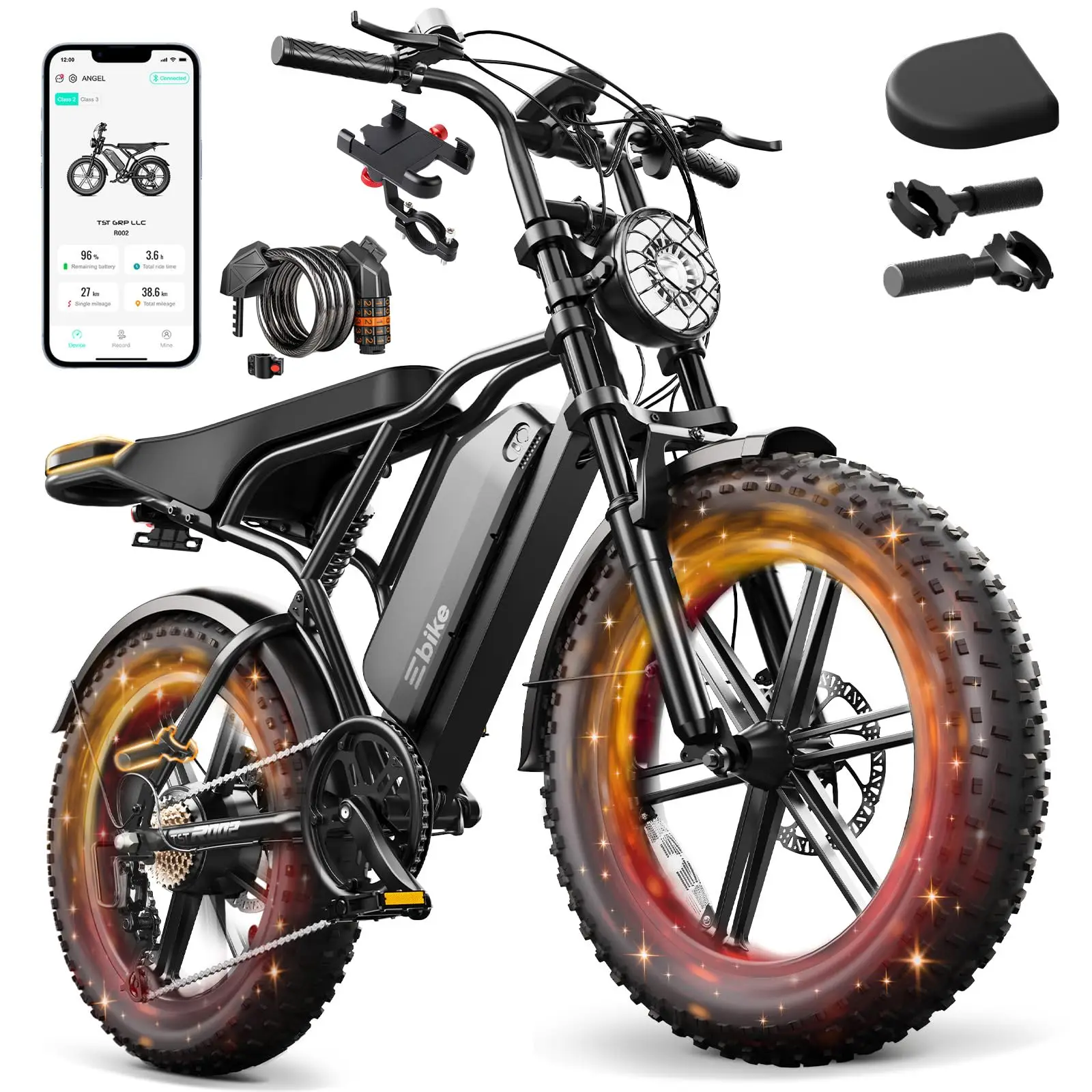 LIMITE Lithium Battery 48V 750W/1500W Rear Hub Motor, Disc Brake, Electric Bicycle, Lightweight Aluminum Alloy, Soft Tail