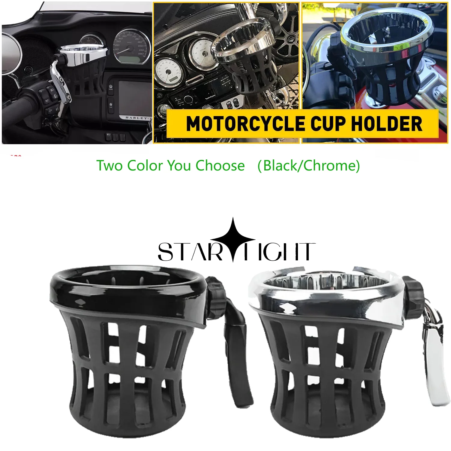 Motorcycle Drinking Holder Cup For Honda GL1800 Goldwing 1800 2018 bottle cup holder Drink Mounted Passenger Drink Cup Holder