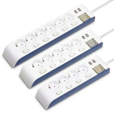 국산 현대 KC안전인증 USB 개별 접지 멀티탭 4구 5구 6구 개별 스위치 접지 개별 일반 절전형 멀티콘센트 Best5