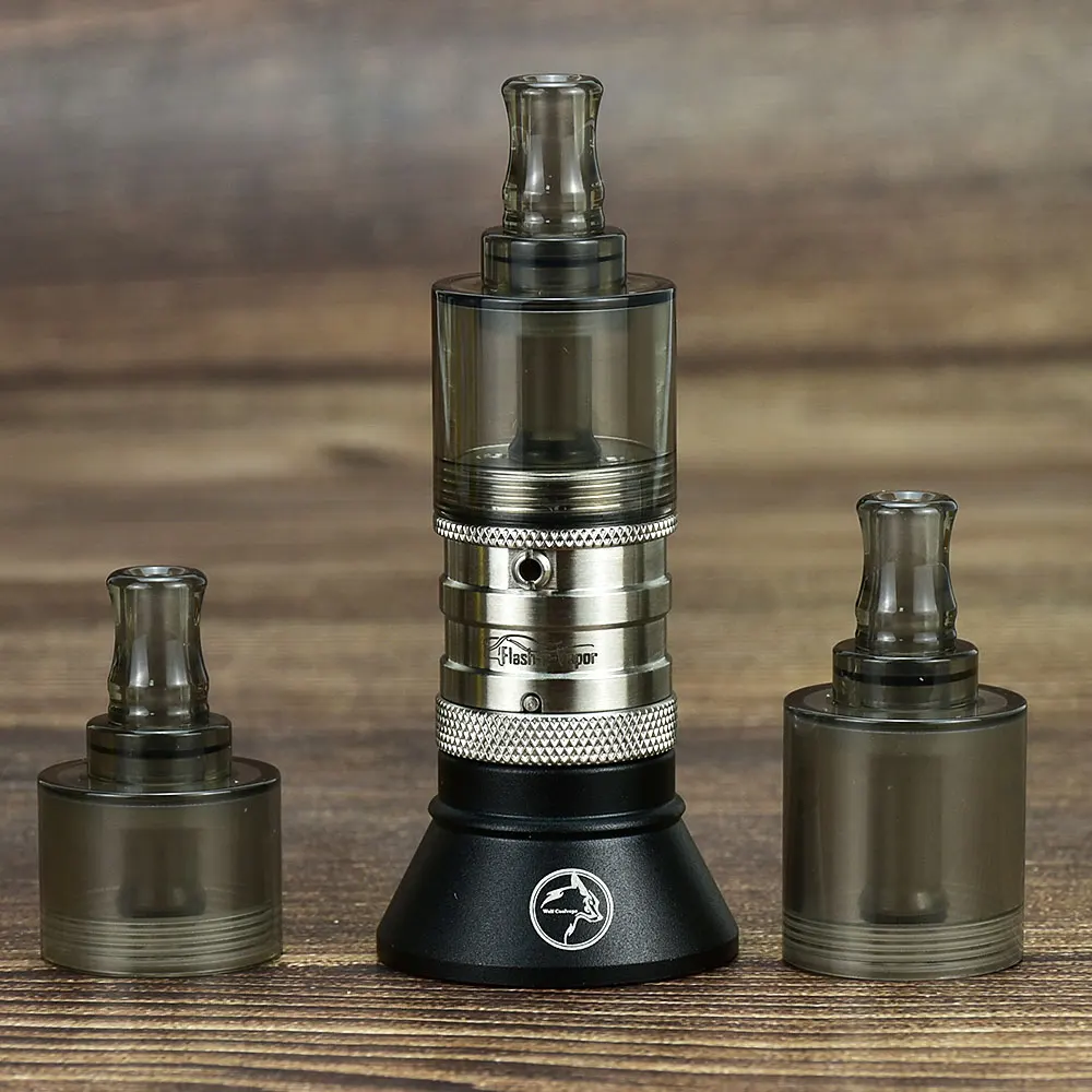 Wolfcoolvape Flash E-Vapor V 4,5 s rta Ersatz Bellcap Pei PC Top Tank Rohr für Fev V 4,5 s Stil rta