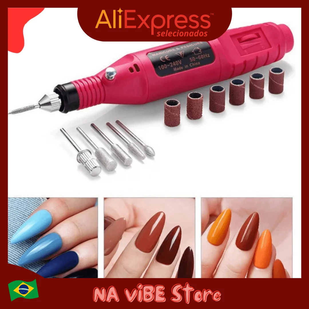 Electric Nail Polisher Bits Professional Nail Grinding Polishing Remover dead Skin Art Sanding File Pen Machine