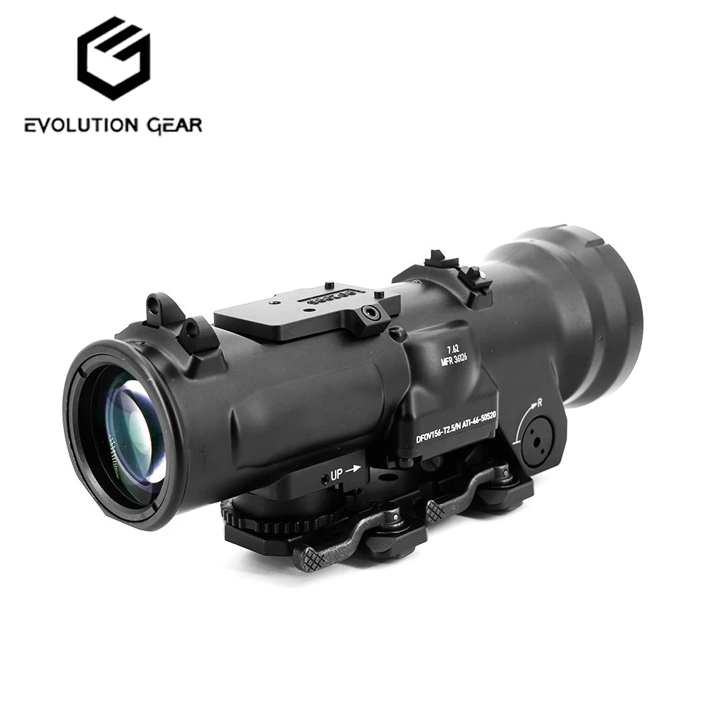 RifleScope NEW 1.5-6x Fixed Dual Field of View Milspec Red Illmination Red Dot Sight Scope For Hunting with Killflash