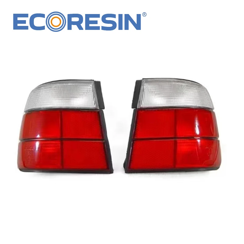 

For BMW E34 Taillight Tail Light Rear Lights Lamps Yellow White Grey Car Auto Parts Replacement Aftermarket Outer Inner Light