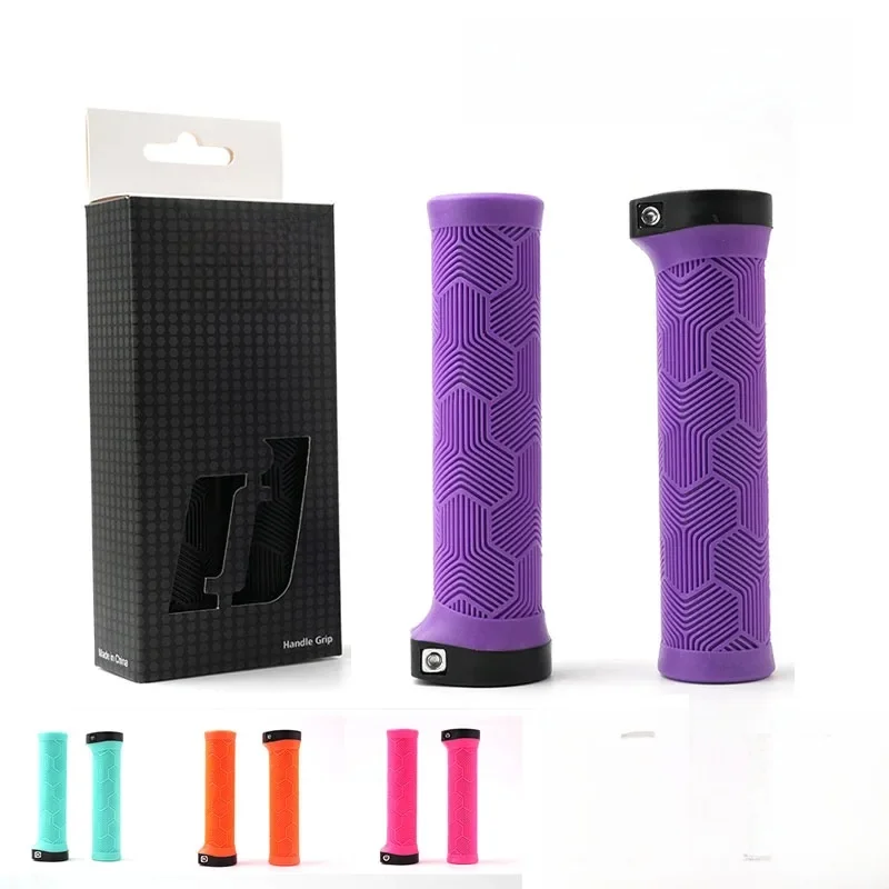 AliExpress NONE ODI Rubber bicycle grips 22mm purple brown pink orange black Ergonomic MTB handlebar grips for dirt pit bmx Mountain bike grips