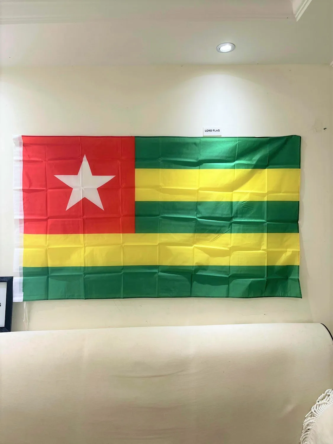 Free shipping Togo Flag 90X150cm Polyester UV Fade Resistant-Togolese Republic National Flags Indoor Outdoor Decoration