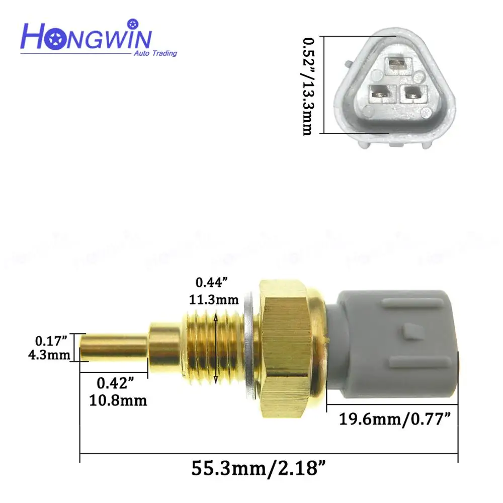89422-16010 Coolant Water Temperature Sensor Fits Toyota Camry Corolla Hiace Paseo Yaris Mazda MX-5 323 626 BT-50 Demio MPV