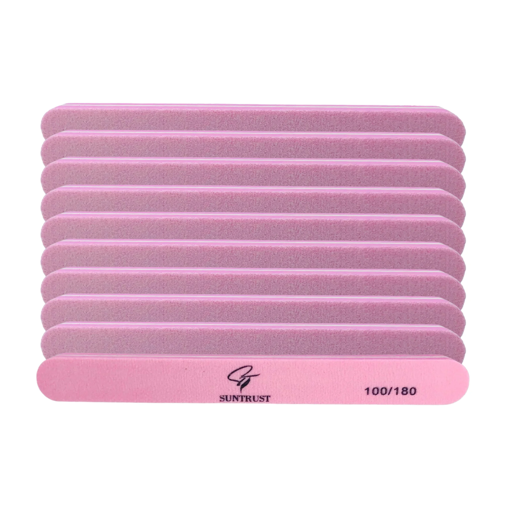 10 KITT Buff straight Suntrust 100/180 Washable Polishing For Nails