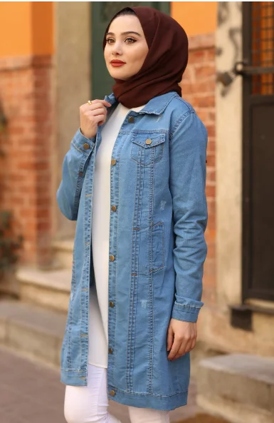 Women Blue Denim Jacket 2103