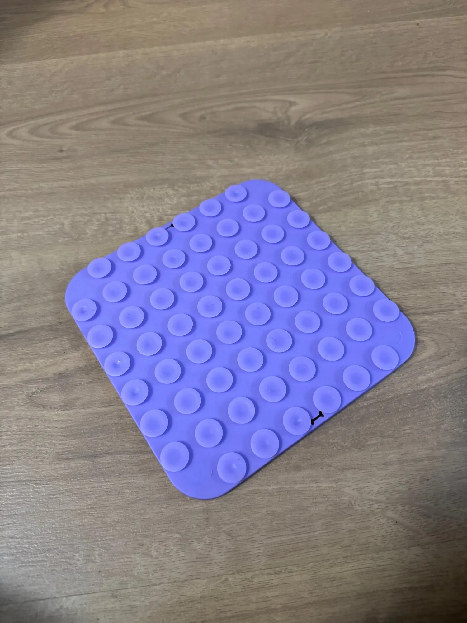 Customer review photo for Dog Lick Mat with Suction Cups