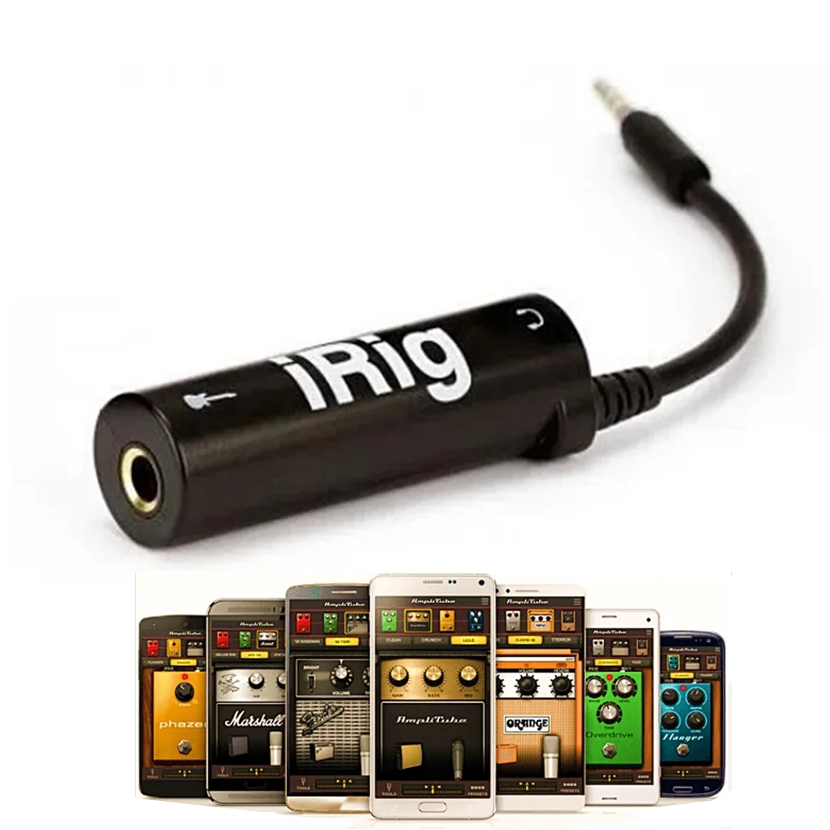 IRig-Audio Guitar and Lives On Mobile Interface with the audio from the soundboard