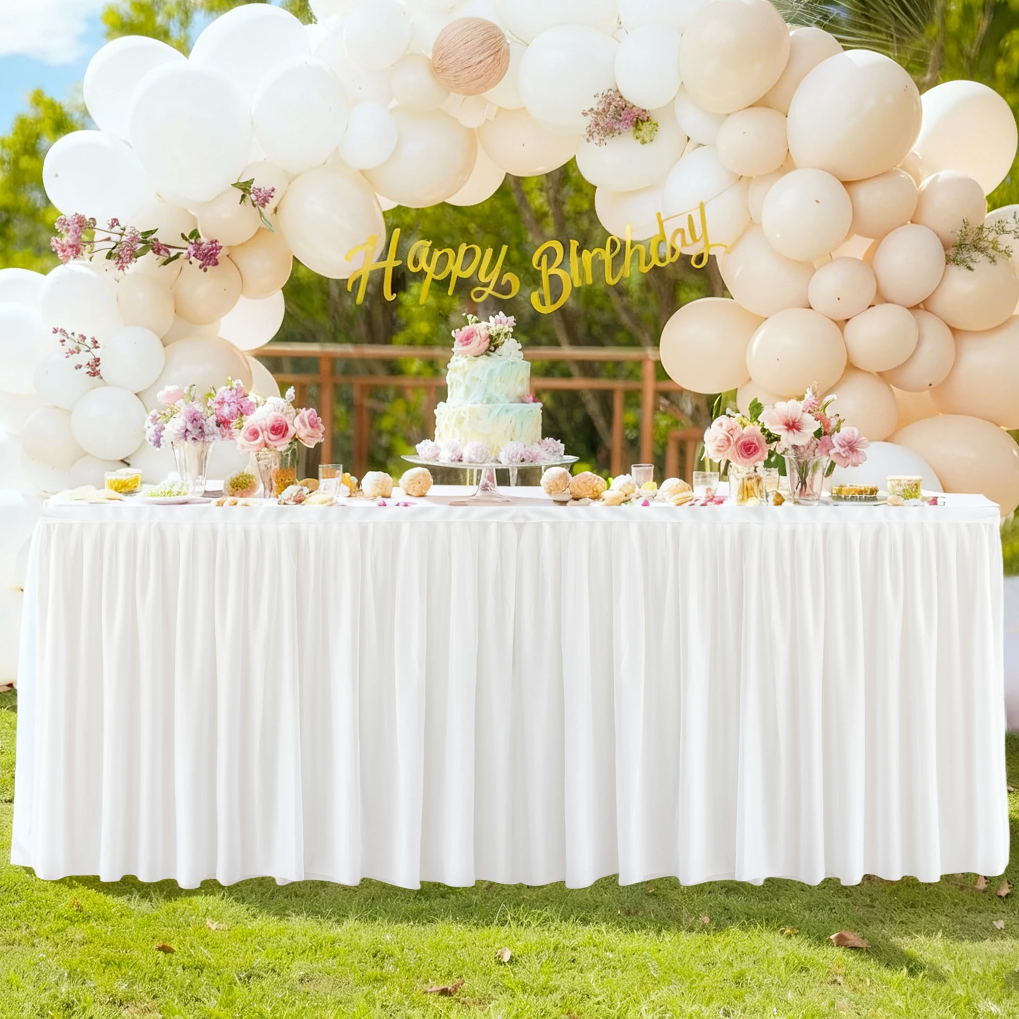 Thumbnail 4 - #11 Latest Table Skirts Offers