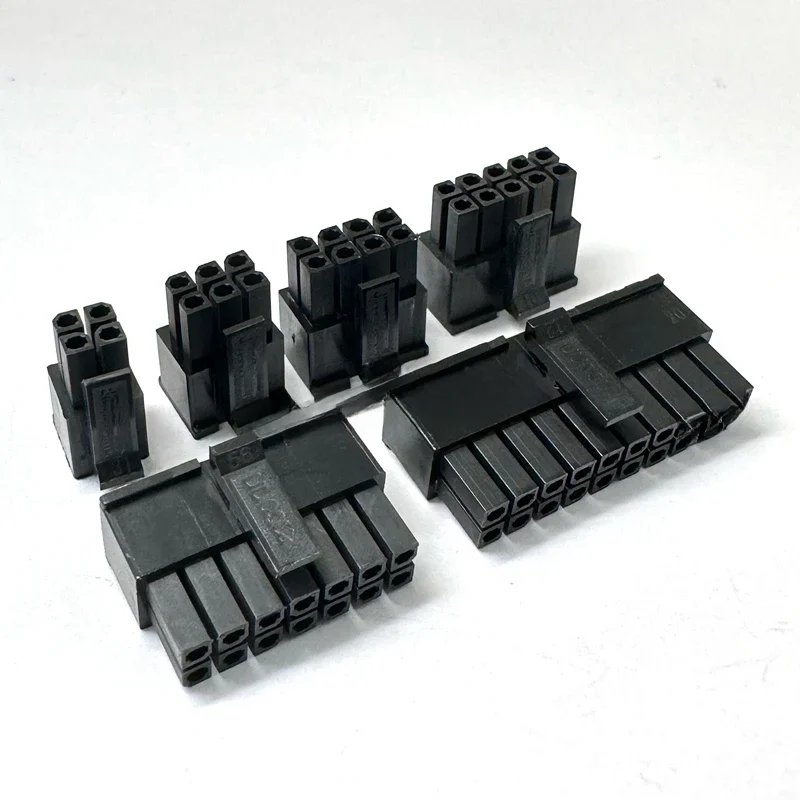 10PCS MX3.0 3.0mm Pitch Micro-Fit 3.0 Obudowa złącza 2*1/2/3/4/5/6/7/8/9/10/11/12Pin Mini 5557 Obudowa męska 43025 — zdjęcie 2