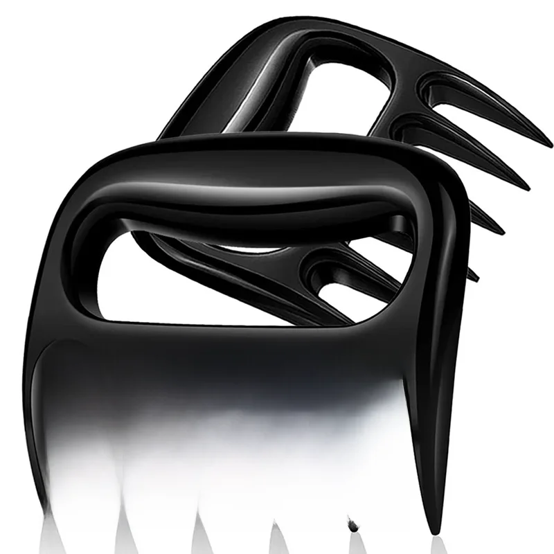 1 pièces ours griffe hachoir à viande déchirer viande outils ours griffe BBQ fourchette pour déchirer la viande alimentaire fourchette Points comme viande Barbecue outils de cuisine