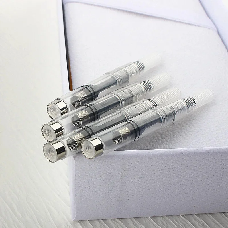 10 szt. Długopisów Biały 2,6 mm / 3,4 mm Metalowa tulejka do pióra wiecznego Konwerter wkładów atramentowych — zdjęcie produktu 7