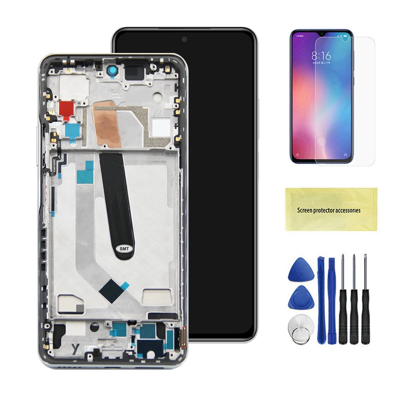 Super Amoled Poco F3 Bildschirmersatz, für Xiaomi Poco F3 M2012K11AG LCD-Display, digitale Touchscreen-Baugruppe für Poco F3 Pro