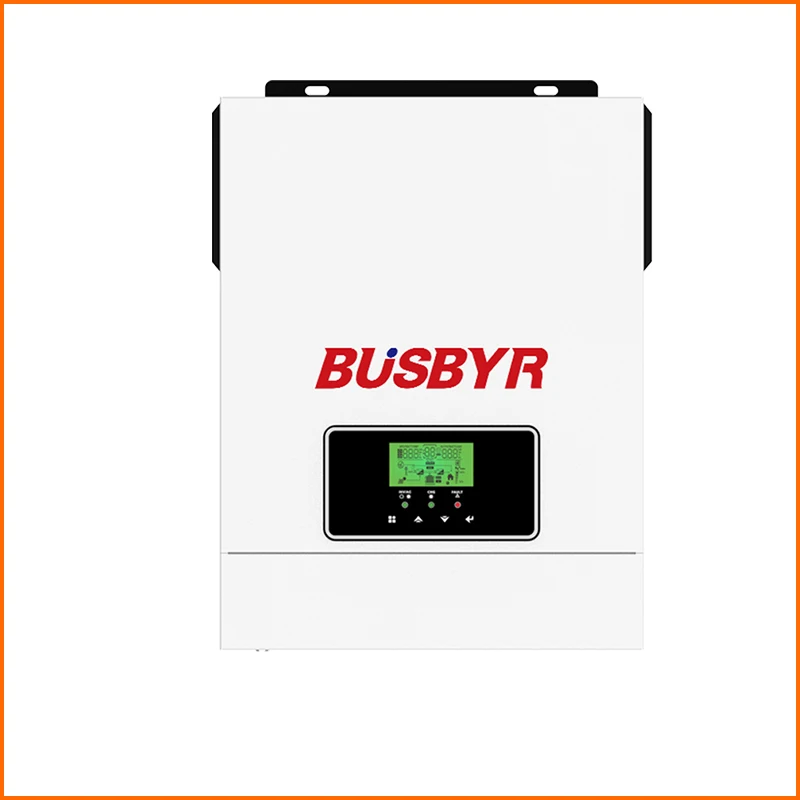 BUSBYR 24V 3KW Hybrid Solar Inverter MPPT 40A Off Grid Solar Inverter Pure Sine Wave 220V 230V Max PV Input 150VDC Solar Charger