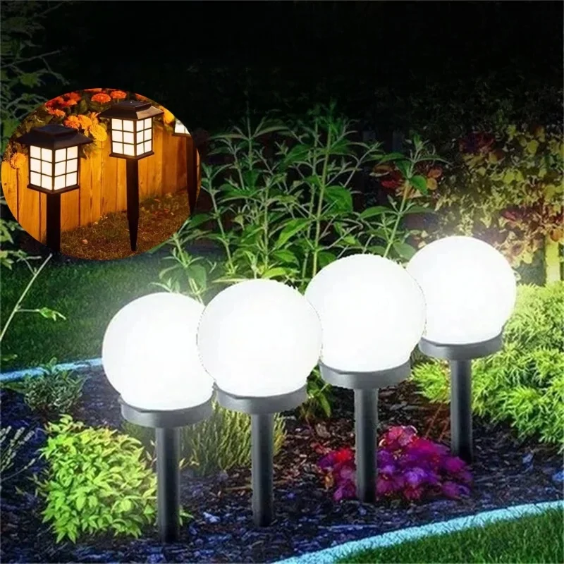 Heinast Solar LED Bulb Light Energy House Lamp Waterproof Outdoor Garden Light Street Solar Panel Ball Lights Lawn Yard Lamp — zdjęcie 2