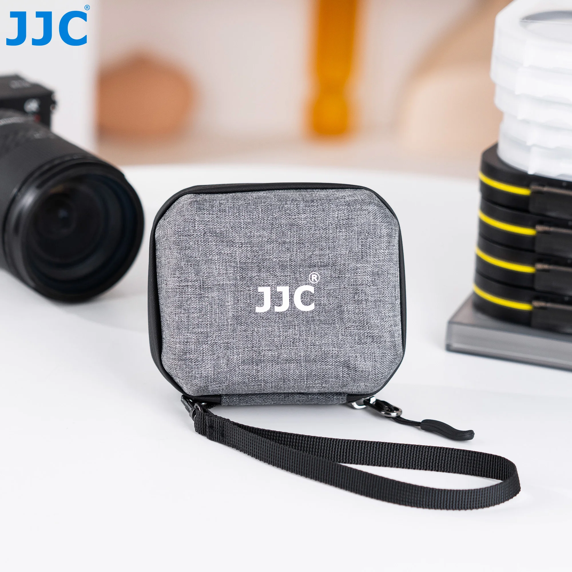 JJC Hard Shell Lens Filter Pouch Case for 10 Circular Filters Up to 67mm 95mm Camera Lens Filter Storage for ND UV CPL Filter