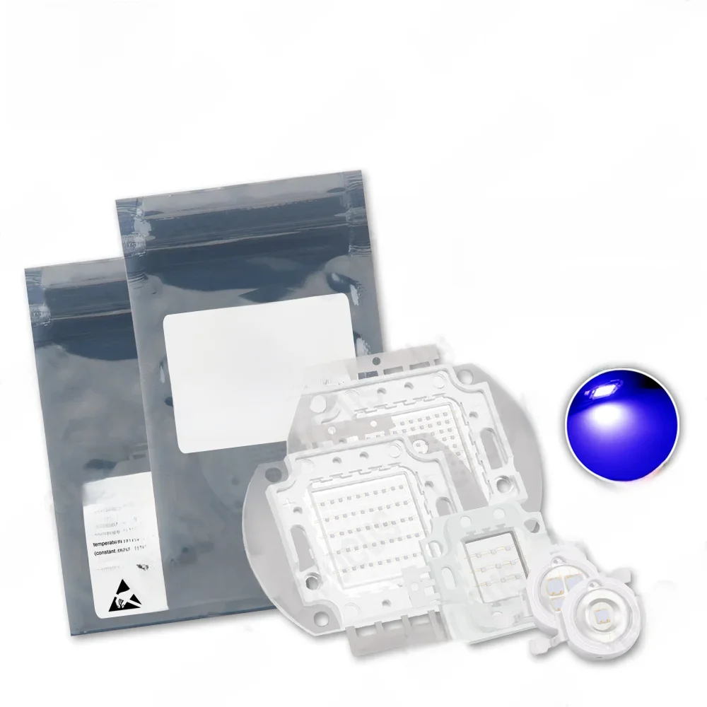 1W 3W 5W 10W 20W 30W 50W 100W chip LED wzrostu Royal Blue 440nm 450nm do akwarium w pomieszczeniach oświetlenie do akwarium oświetlenie do wzrostu roślin — zdjęcie 2