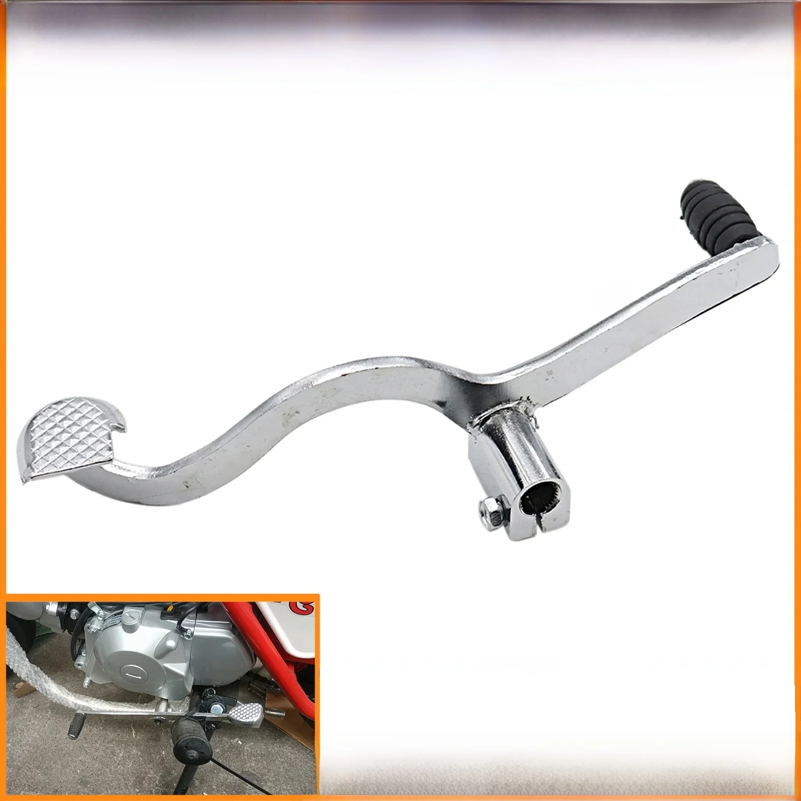 AliExpress Motorcycle Gear Shift Lever Double Pedal Shifter For Honda Monkey Mini Trail Bike DAX Z50A Z50R Z50J Z110 Z125 Accessories