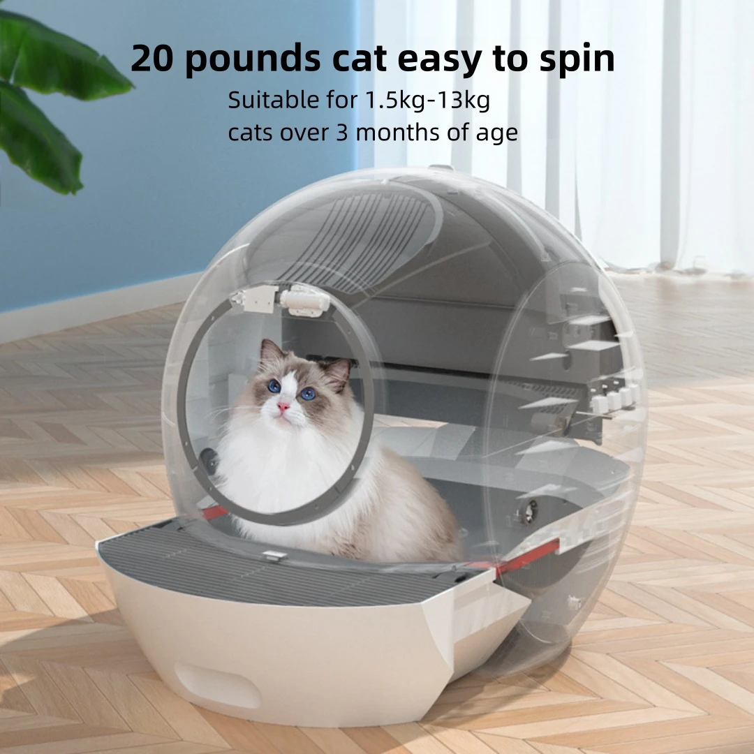 Revolutionize Cat Care with an Advanced Self-Cleaning Smart Litter Box for Ultimate Convenience and Hygiene